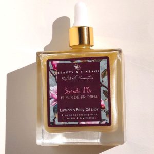 Sérénité d’Or – FLEUR DE PRUNIER Luminous Body Oil 100ml