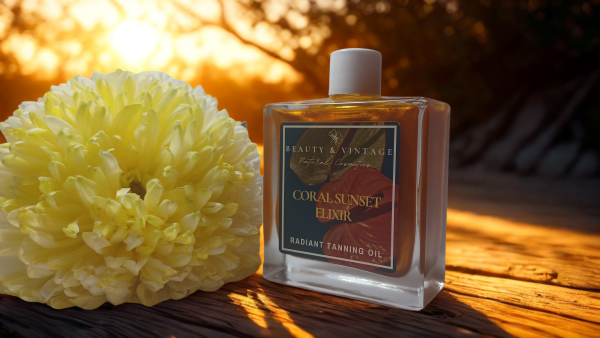 CORAL SUNSET ELIXIR Radiant Tanning Oil  100ml - Image 2