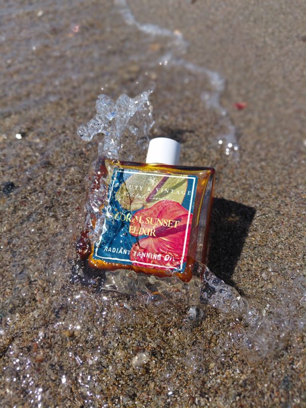 CORAL SUNSET ELIXIR Radiant Tanning Oil  100ml - Image 3