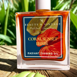 CORAL SUNSET ELIXIR Radiant Tanning Oil  100ml