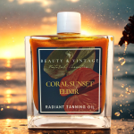 CORAL SUNSET ELIXIR Radiant Tanning Oil  100ml