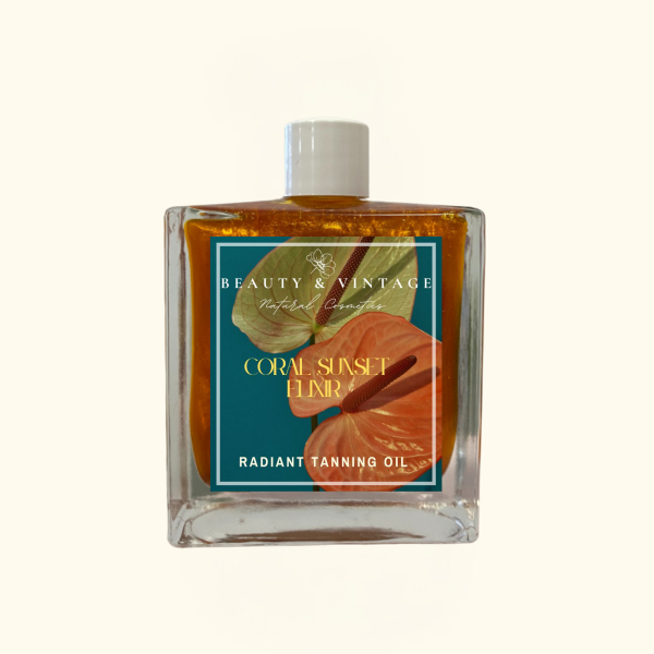 CORAL SUNSET ELIXIR Radiant Tanning Oil  100ml